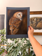 Load image into Gallery viewer, Barn Owl in Amber
