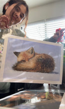 Load image into Gallery viewer, Limited Edition Print: Keeping Warm
